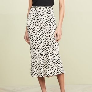 Moon River Leopard Print Maxi Skirt